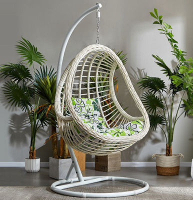 Indoor Outdoor Patio Hanging Swing Chair With Stand Home House Hotel