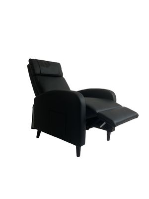 Recliner Chair PU Leather Recliner Sofa Home Theater Seating with Lumbar Support