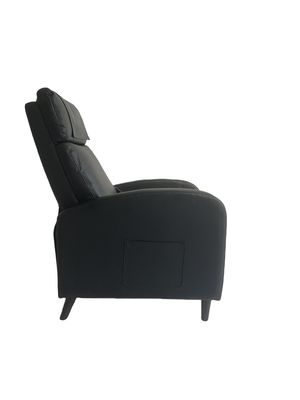 Recliner Chair PU Leather Recliner Sofa Home Theater Seating with Lumbar Support
